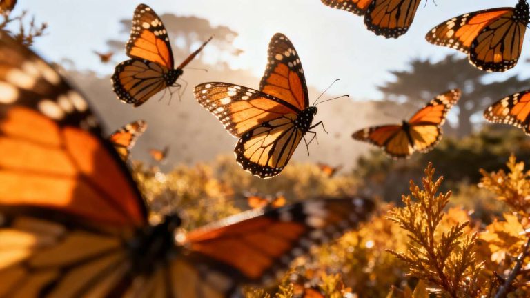 Discover the Majestic Monarch Butterfly Migration in Pacific Grove, california