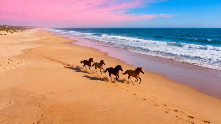 Discover the Untamed Beauty of Outer Banks: wild Horses and Secluded Beaches in North Carolina's Island Chain